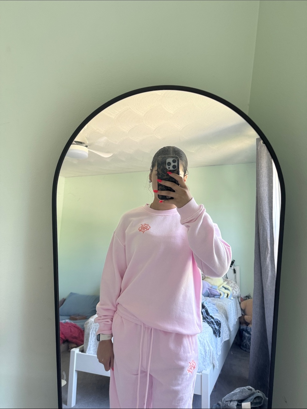 Roller Rabbit Pink Hoodie & Jogger Set with Branded Tags